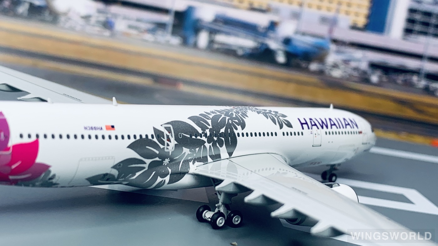 Geminijets 1:400 Airbus A330-200 Hawaiian Airlines 夏威夷航空