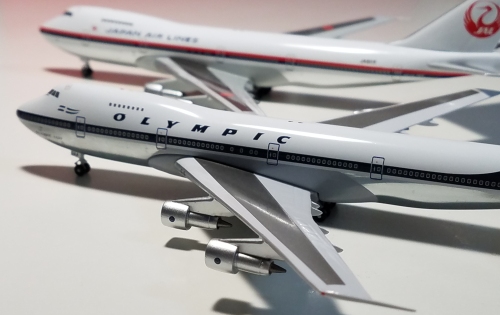 AeroClassics 1:400 Boeing 747-200 Olympic Air 奥林匹克航空ACSXOAA