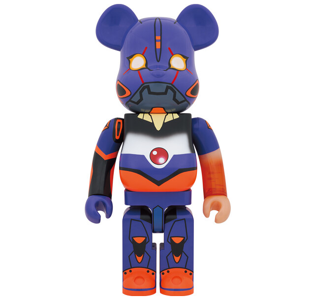 BE@RBRICK《福音戰士新劇場版》初號機覺醒版1000％ 巨大現身【EVA