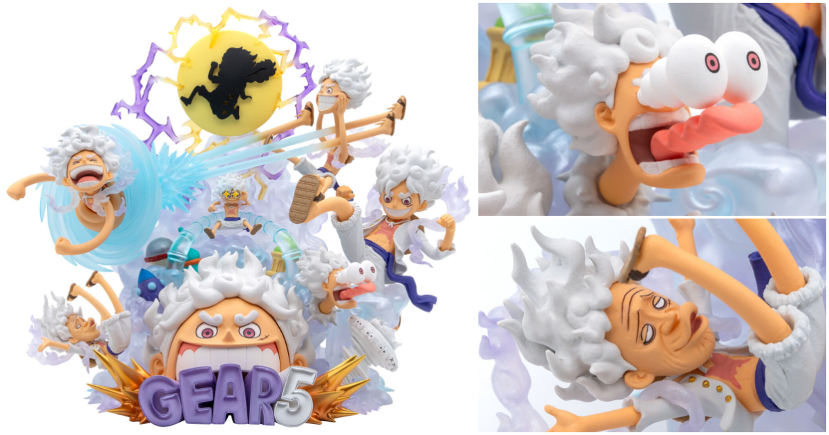 WCF × S.H.Figuarts モンキー・D・ルフィ -ギア5-』再び登場！全高8cm