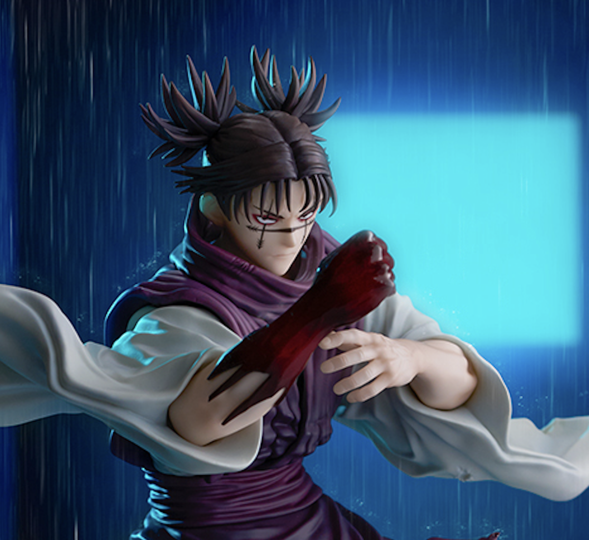 セガプライズ『FIGURIZMα 呪術廻戦 脹相 赫鱗躍動・載』駅のトイレで