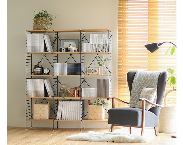 ユニットシェルフ R.U.S(ユニットシェルフ ラス)/RUS[タブルーム]