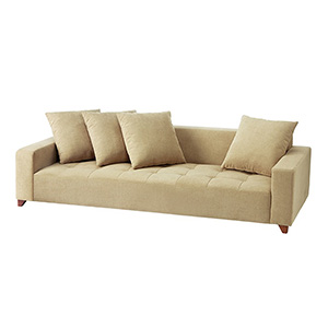 unico(ウニコ)のローソファ(ホワイト系)4件[タブルーム]