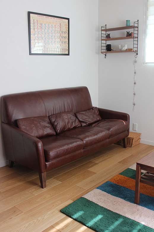FRAYE leather sofa 3 seater(フレイ レザー ソファ 3 シーター)/FRAYE