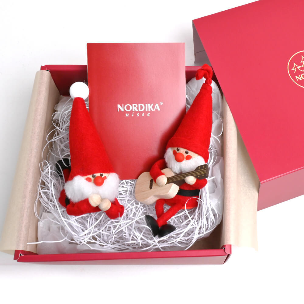 ノルディカニッセ 音楽が大好きな北欧のサンタさんセット - te-nori(て