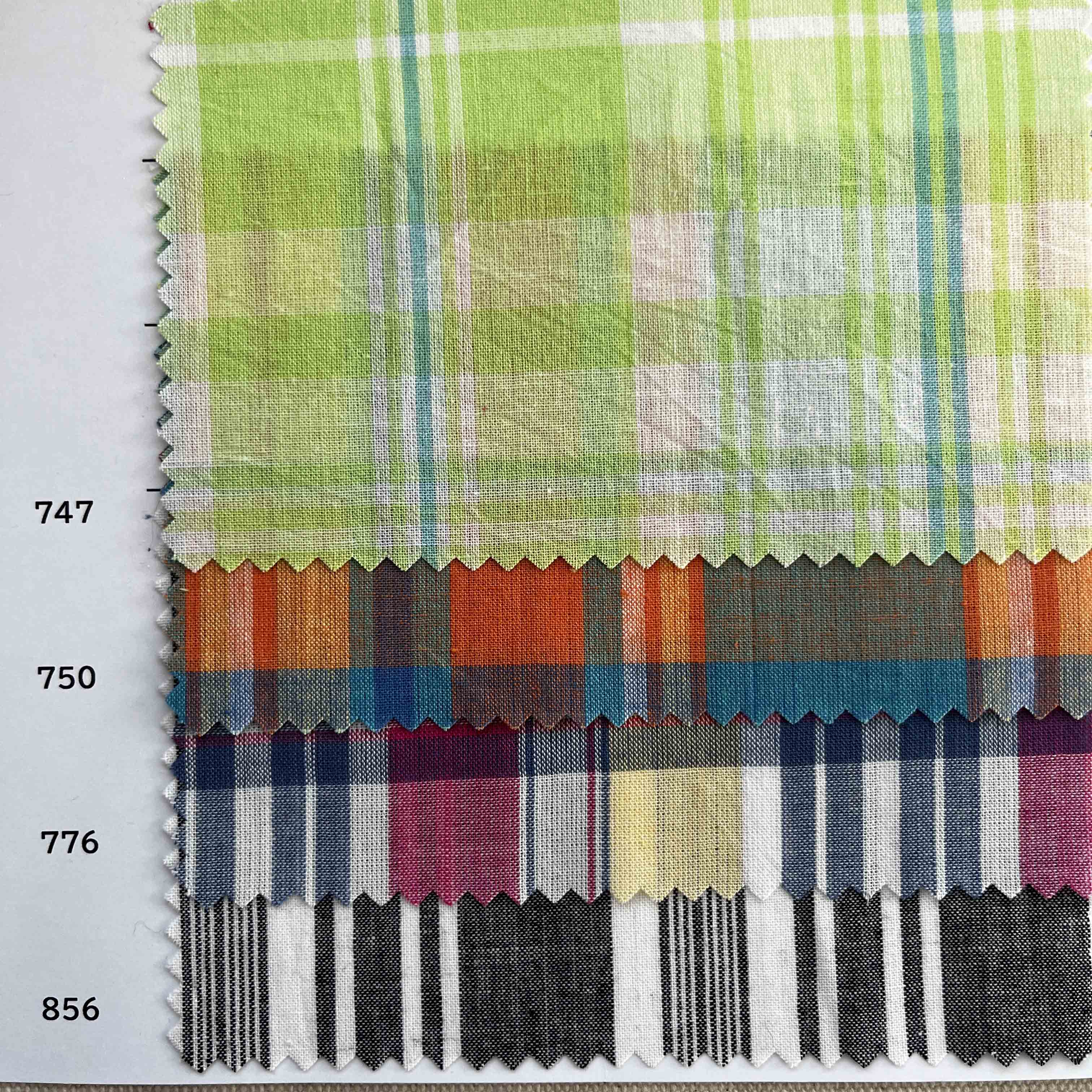 HK1000 マドラスチェック インド綿 先染め | TNC | テキスタイルネット