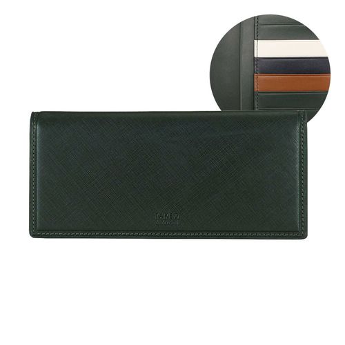 ポロ ラルフローレン 長財布 エンボス メンズ P-1011ORIN 本革 牛革