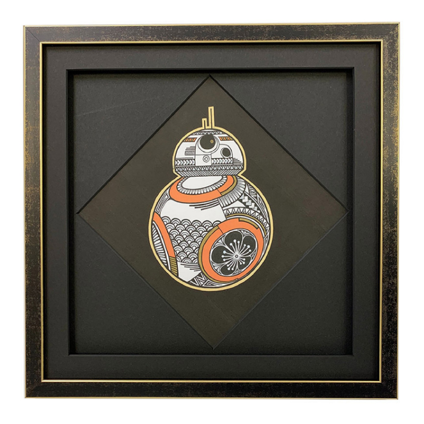 スター・ウォーズ 浮世絵木版画「BB-8」｜浮世絵工房