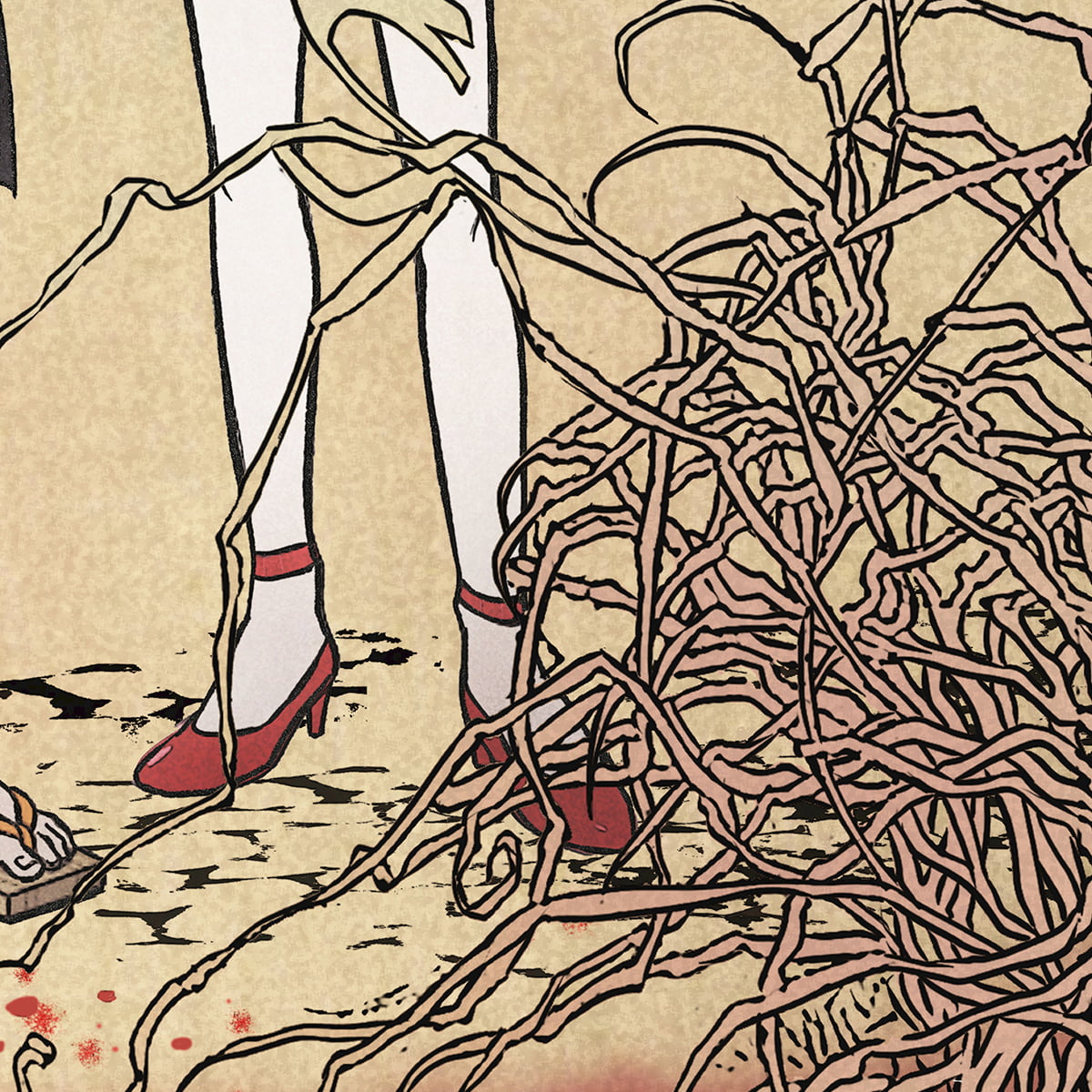 ゲゲゲ浮世絵「暁月之縁」｜映画『鬼太郎誕生 ゲゲゲの謎』コラボ