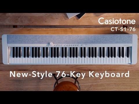 キーボード Casiotone ホワイト CT-S1-76WE [76鍵盤] CASIO｜カシオ