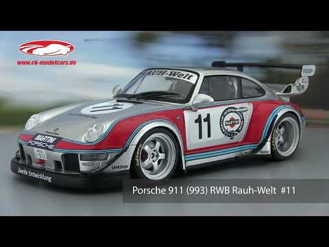 Solido 1:18 Porsche 911 (993) RWB Rauh-Welt Kamiwaza 2020 #11