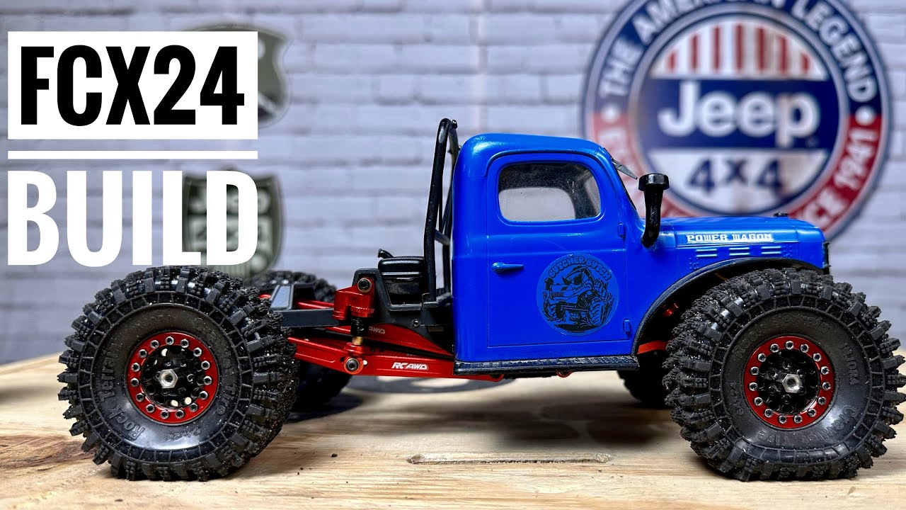 1:24 Power Wagon RC Crawler | 2-Speed Portal Axles | FMS Hobby