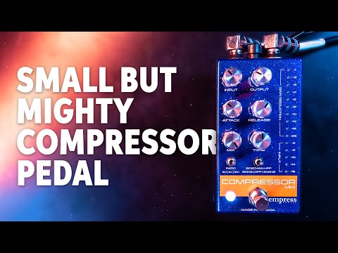 Empress Effects Guitar Compressor MKII Pedal - Blue | Sweetwater