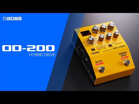 Boss OD-200 Hybrid Drive Pedal | Sweetwater