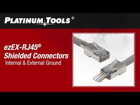 Platinum Tools® | Products | Connectors | ezEX-RJ45® Connectors