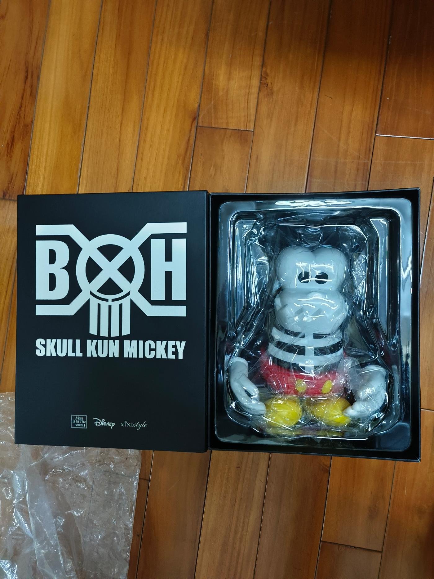 BxH x Disney x Mindstyle x CLOT SKULL KUN Mickey 絕版全新品| Yahoo拍賣