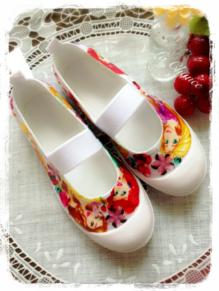 デコパージュ×上履き・スリッポン｜Deco Shop×La Chance