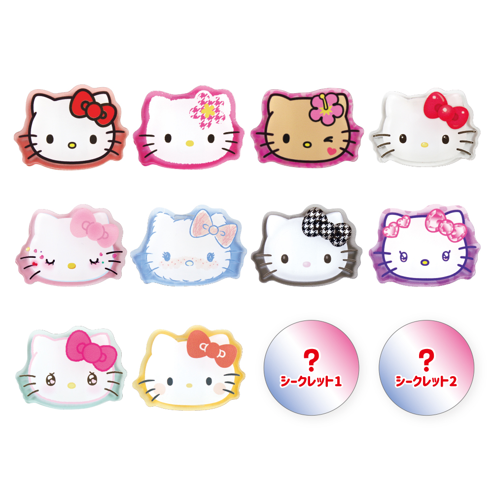 SR-5547327KT サンリオ シークレットアクリルクリップハローキティ12種