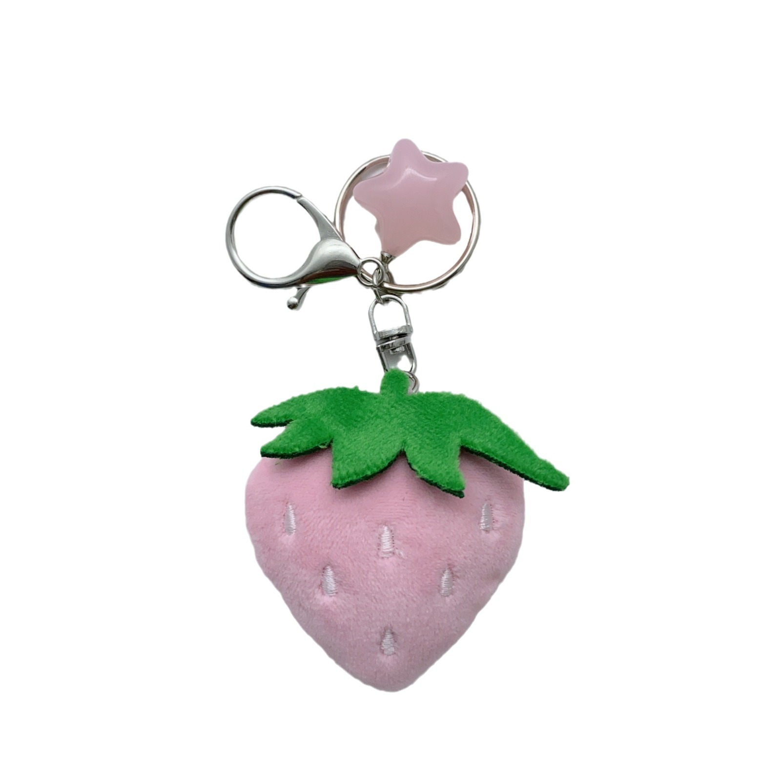 イチゴのぬいぐるみ、いちごキーホルダー 、キーチェーン、バッグ