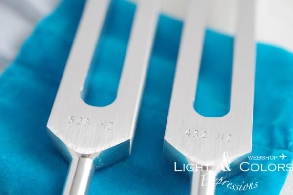 432Hz/528Hz 意図設定サポート音叉セット - Light & Colors WEBSHOP