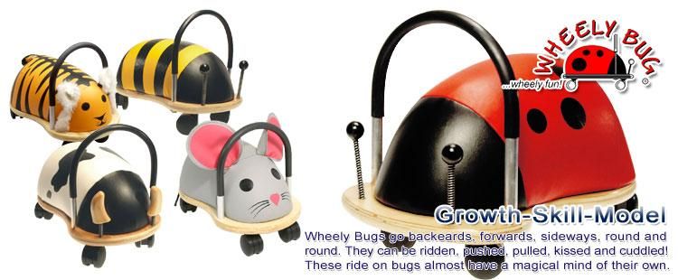 Wheely Bug(ウィリーバグ) - 木のおもちゃ 赤ちゃんのおもちゃ 木製