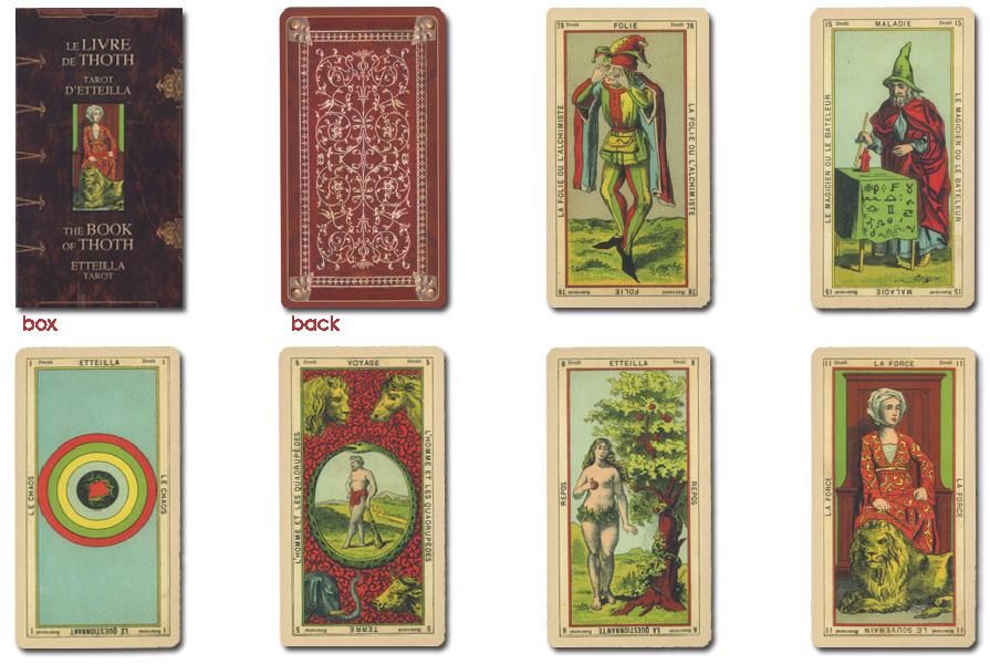 タロットカードの源流】ブック・オブ・トート エッティラ・タロット