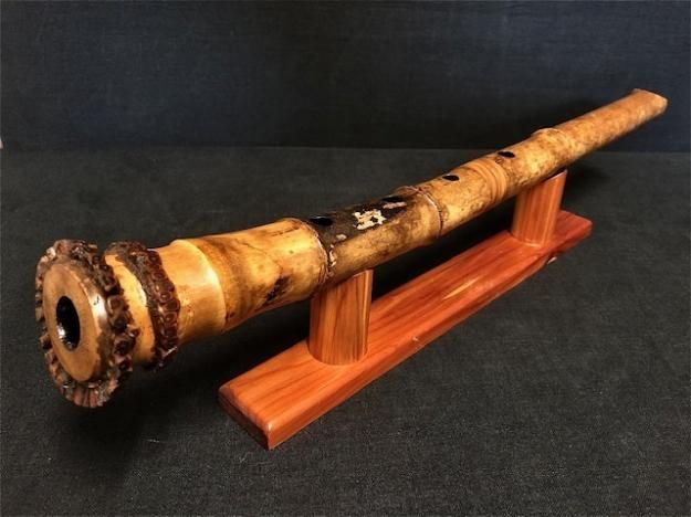 尺八③ 1尺8寸管 萌山銘尺八 琴古流 Hozan Shakuhachi Kinko style