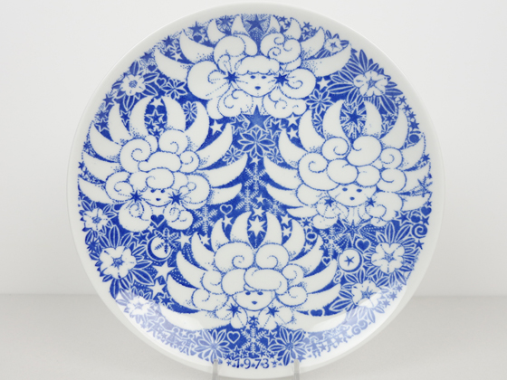 GUSTAVSBERG/グスタフスベリ クリスマスプレート 1973 003|北欧