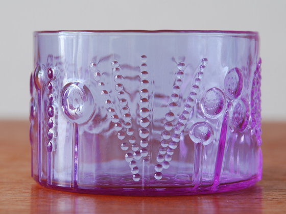 NUUTAJARVI/ヌータヤルヴィ Flora/フローラ ボウル8cm アメジスト 001