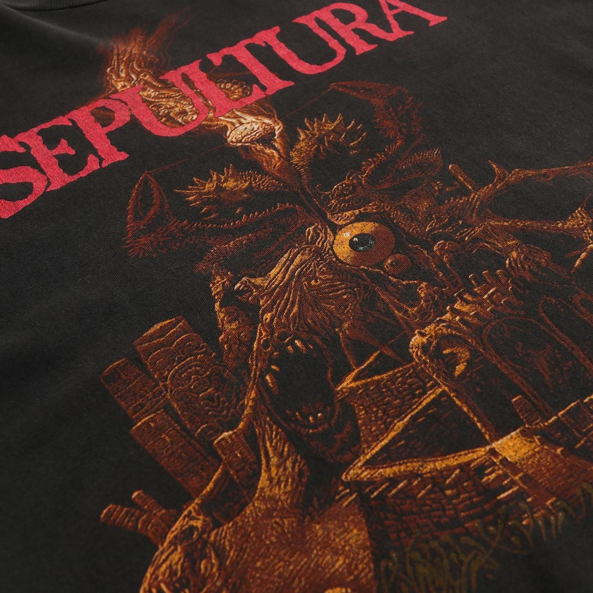 レディース] 1990s ヴィンテージ SEPULTURA プリントTシャツ バンド