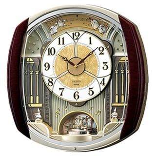 SEIKO】掛け時計 からくり時計(薄金色パール塗装 光沢仕上げ)・RE561H