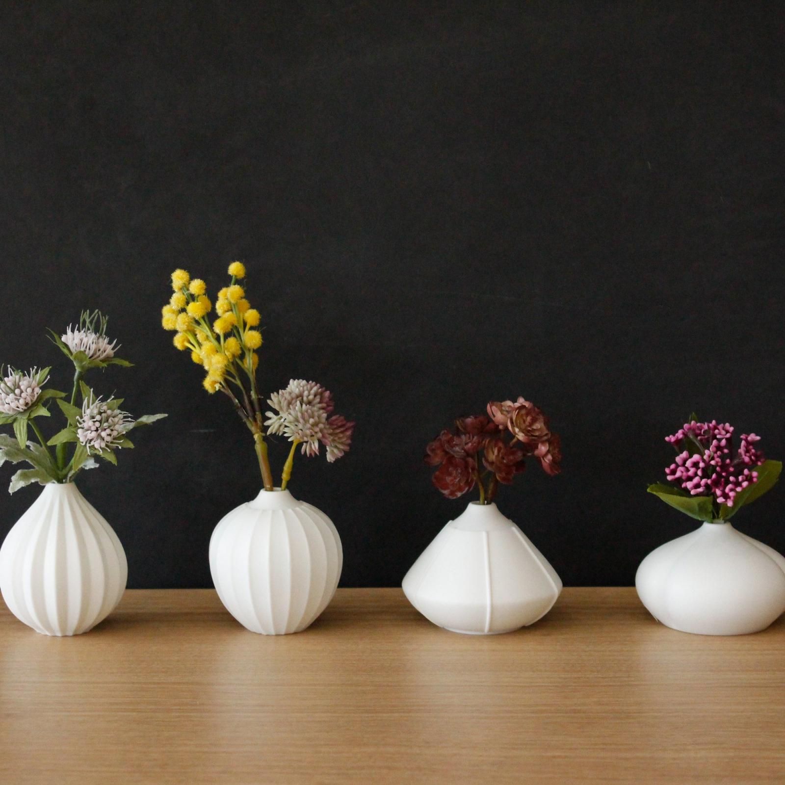 一輪挿し 面取 - 有田焼窯元 やま平窯 公式オンラインショップ