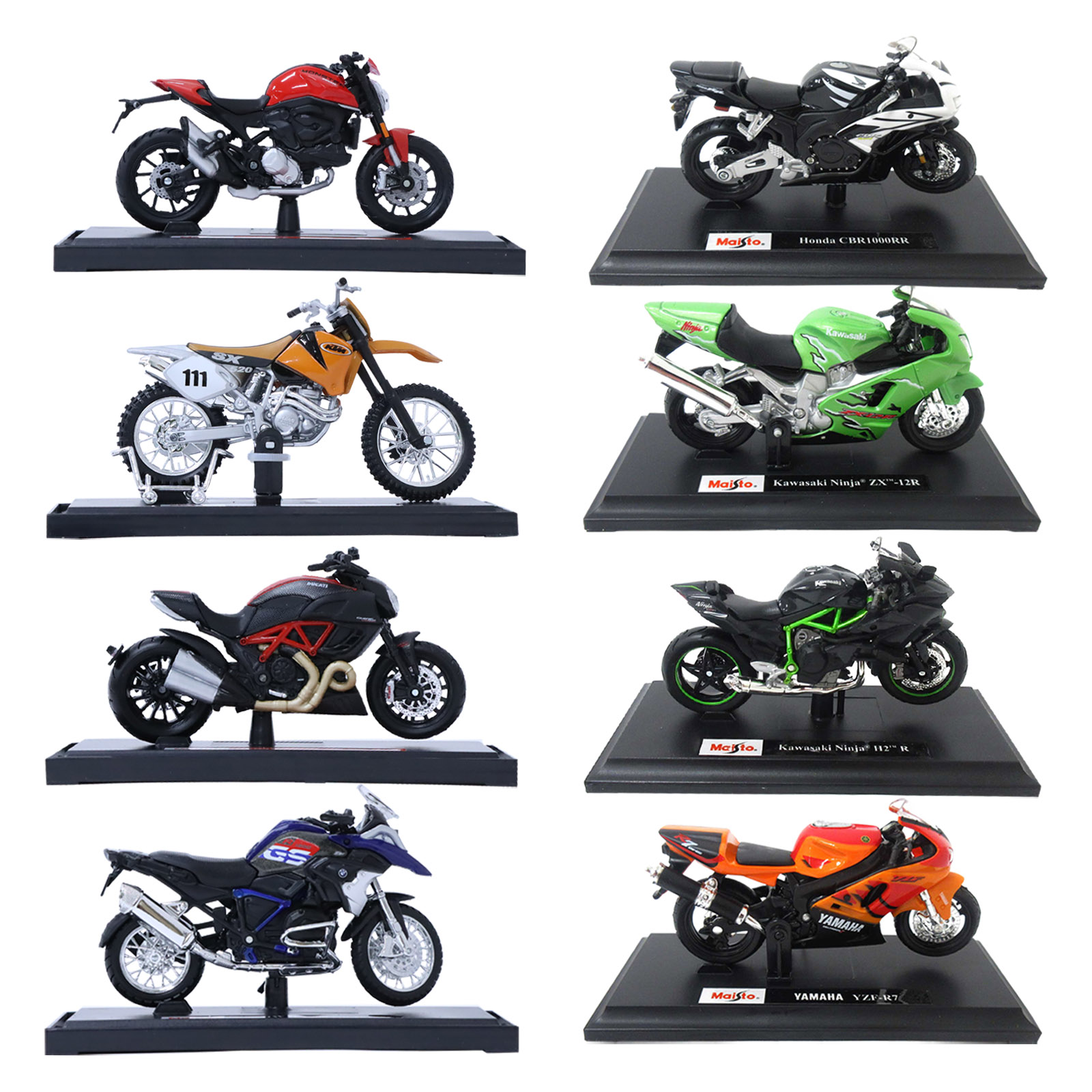 ミニカー・バイク＞Maisto 1：18 リアルバイク スペシャルエディション