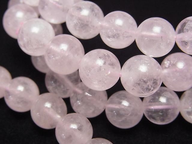 モルガナイト ラウンド8mm 1連（ブレス）｜天然石ビーズ・ルース