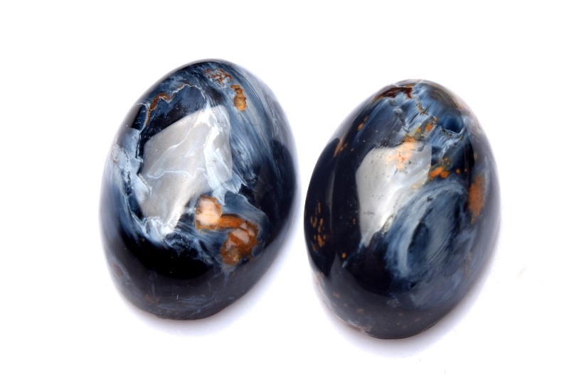 希少カラー◇高品質 ブルーピーターサイト 13-15x9-11mm オーバル