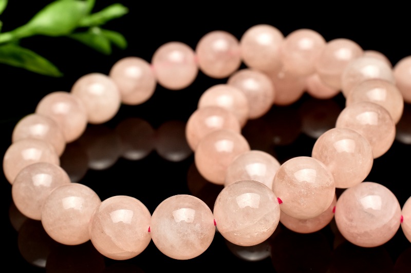 希少カラー◇オレンジ ピンクモルガナイト 8mm ブレスレット 1個売り