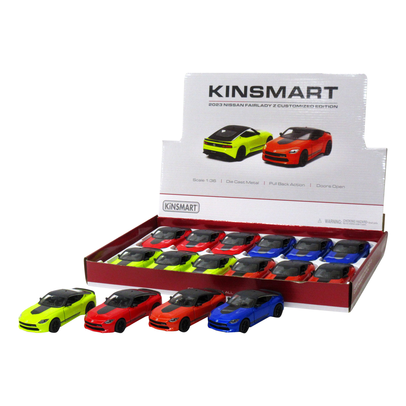 ミニカー＞KiNSMART ミニカー 1:36 2023 日産フェアレディZ カスタム 4