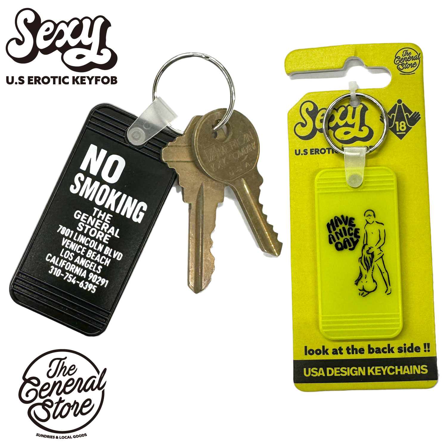 MOTEL KEY CHAIN！ セクシーでアメリカンな モーテルキー キーホルダー