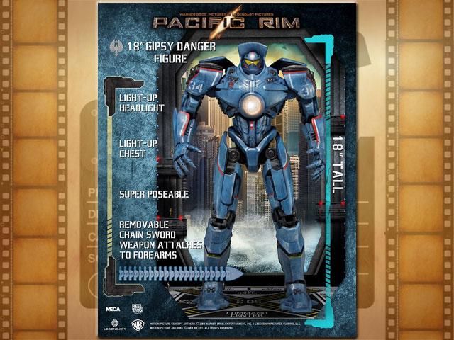 パシフィックリムPACIFIC RIM NECA18インチ ジプシー デンジャー