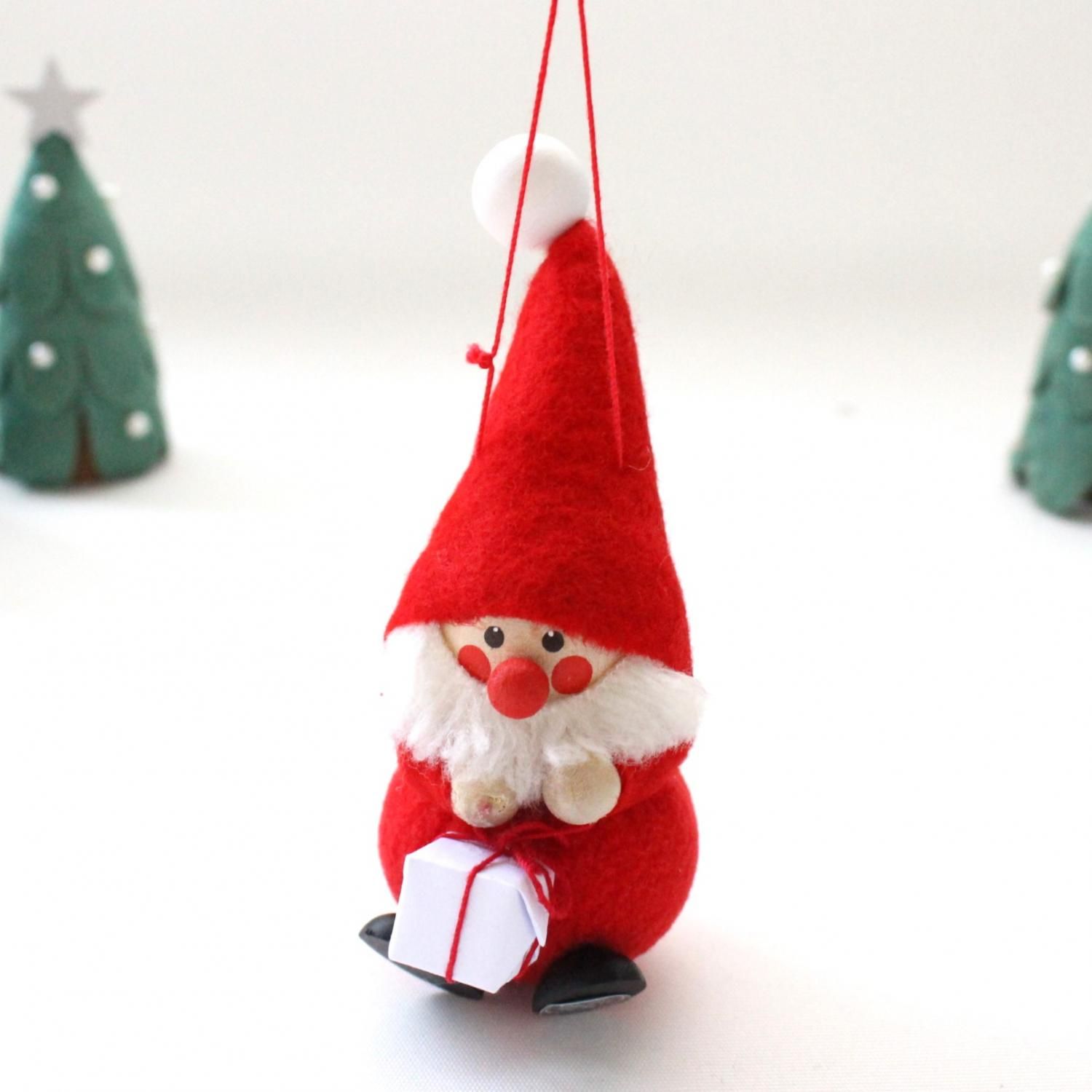 新アイテム】幸せを運ぶ妖精 ノルディカニッセ オーナメント（サンタ