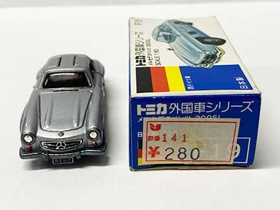 トミカ F19 メルセデスベンツ 300SL 青箱 TMC00688 - ガシャポン