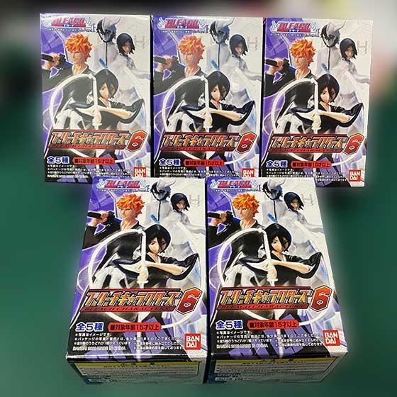 バンダイ ブリーチキャラクターズ6 全5種フルセット BLEACH