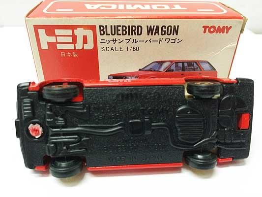 トミカ NO.34 ニッサン ブルーバードワゴン（UCC）赤箱（日本製
