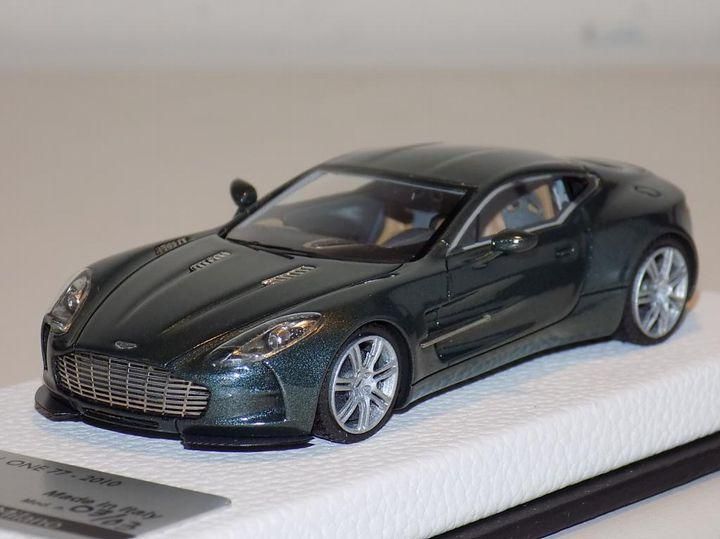 1/43 Tecnomodel Aston Martin One-77 in Sublime Green - 【MR BBR