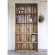 アンティーク風無垢材 オープンラック 木製棚 SD-006 ラック什器