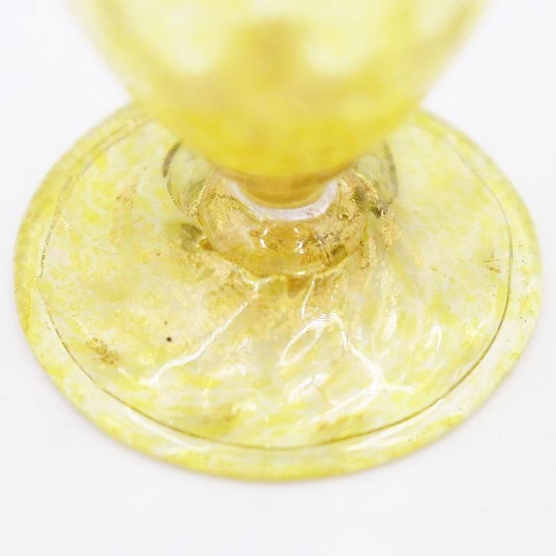 リキュールグラス ヴェネツィアの金箔 1950年代の上品なムラー