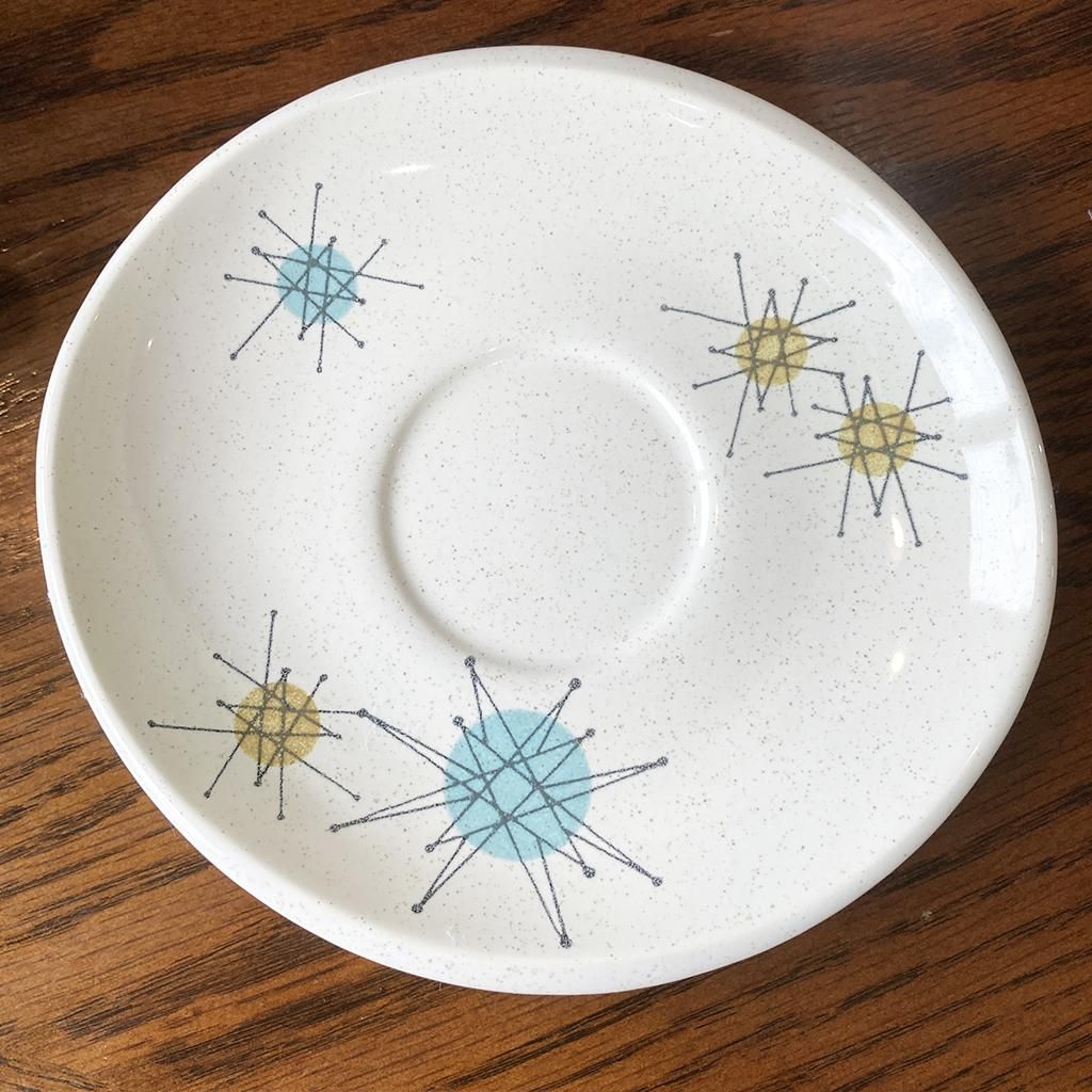 FRANCISCAN フランシスカン「スターバースト カップ＆ソーサー」1954年