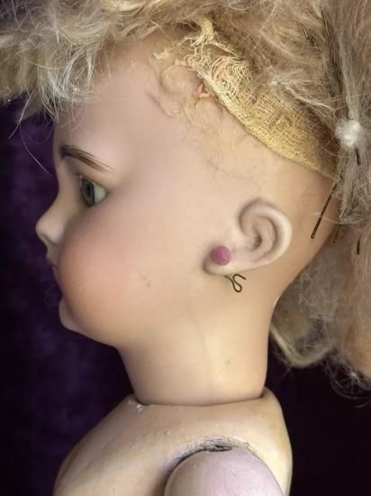 提携業者取扱品】アンティーク ビスクドール ジュモー Antique French