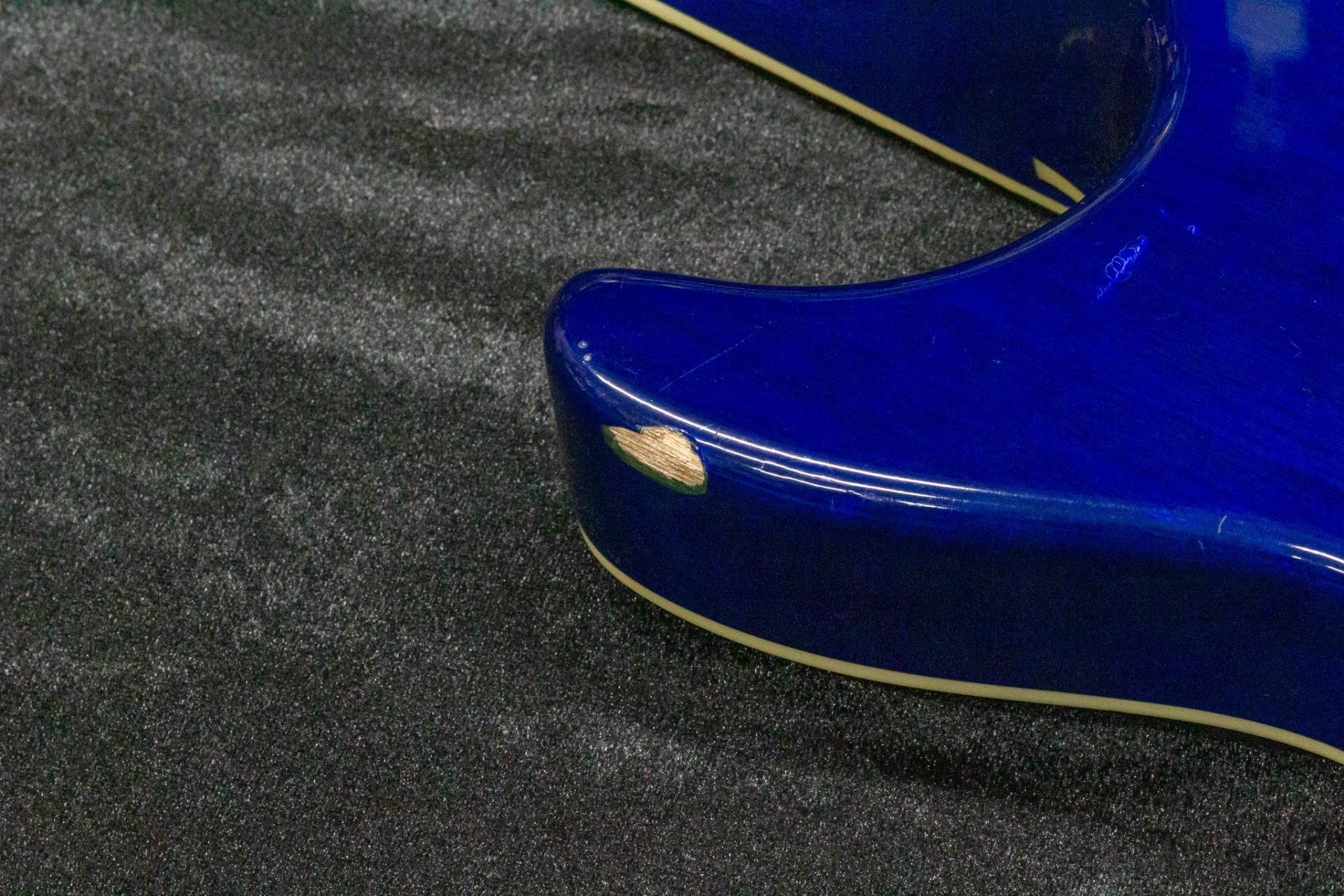 used】Ibanez / MARTY FRIEDMAN MFM1 Bright Blue #W560913 3.39kg