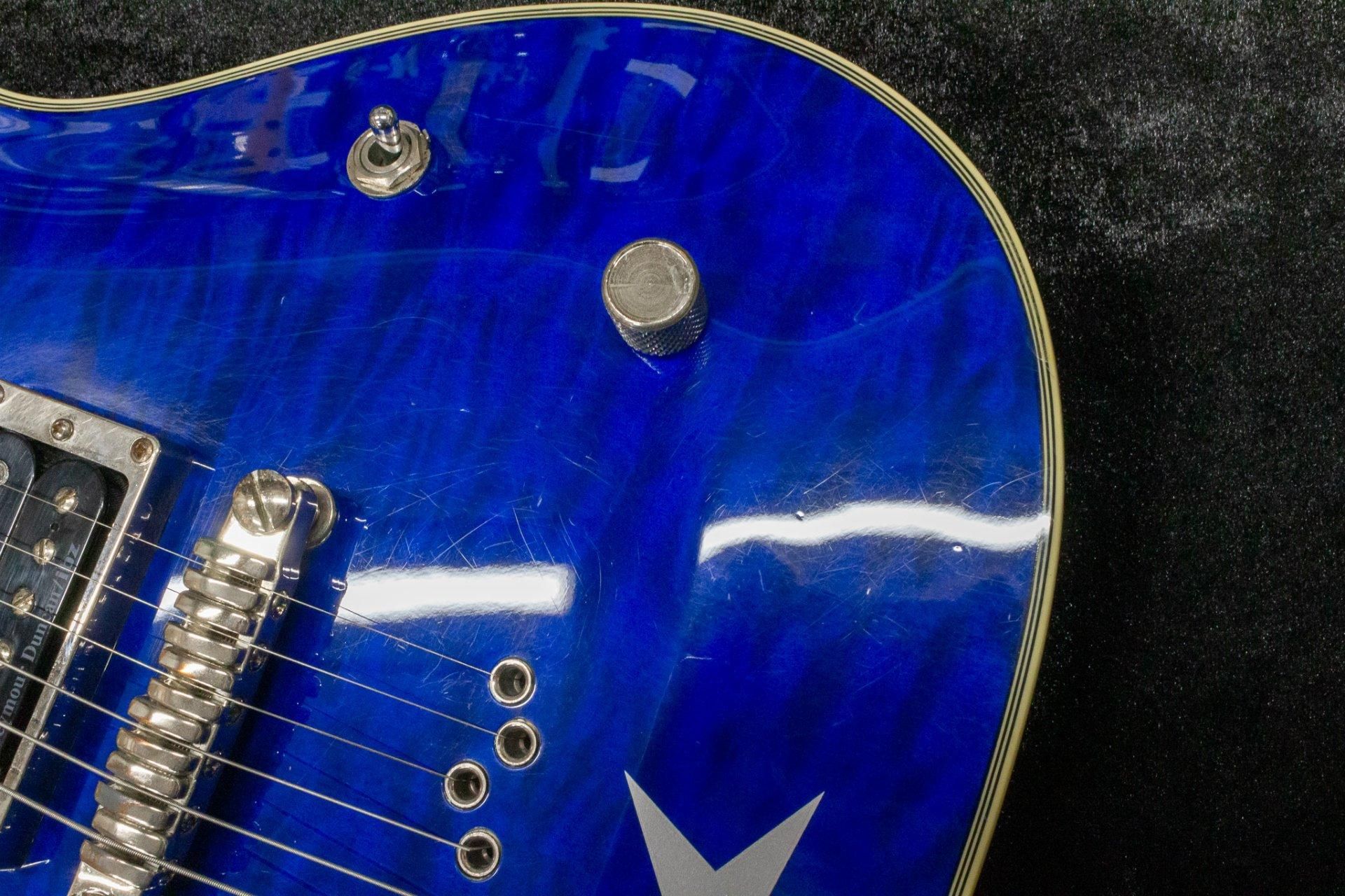 used】Ibanez / MARTY FRIEDMAN MFM1 Bright Blue #W560913 3.39kg